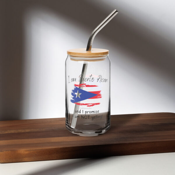 I am NOT Yelling - 16 oz can-shaped glass